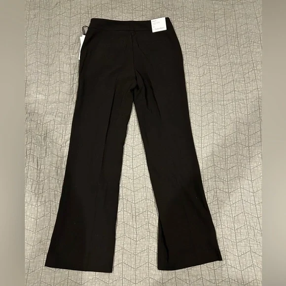 Calvin Klein Classic Fit Black Suit Pants - Picture 2 of 6